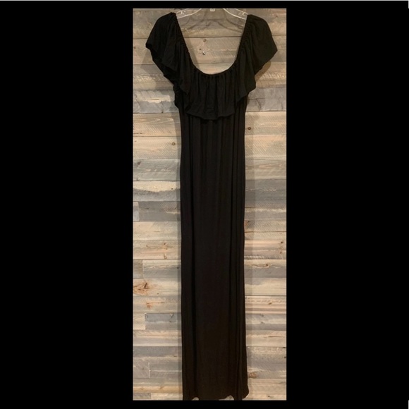 Off-Shoulder Bodycon Maxi Dress - Picture 4 of 7